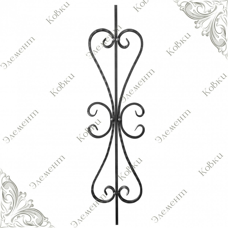 Балясина кованая 13/37